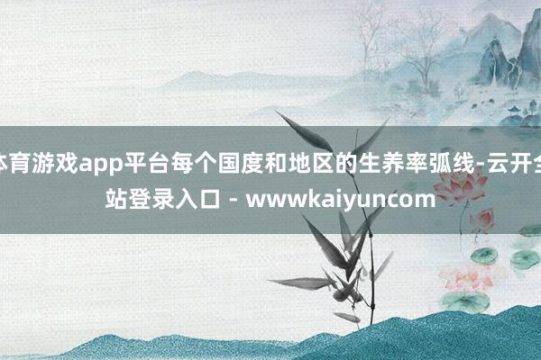 体育游戏app平台每个国度和地区的生养率弧线-云开全站登录入口 - wwwkaiyuncom