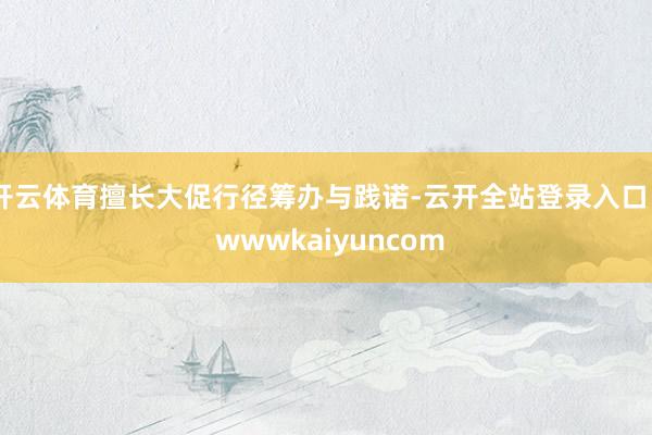 开云体育擅长大促行径筹办与践诺-云开全站登录入口 - wwwkaiyuncom